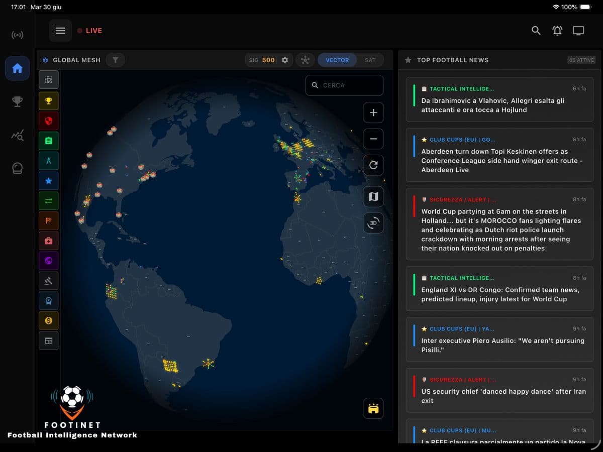 Global Mesh Maps Interface